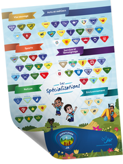 Affiche Spécialisations Aventuriers