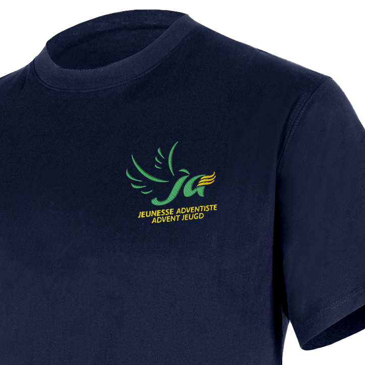 T-Shirt JA - Bleu Marine - Officiel - Unisexe